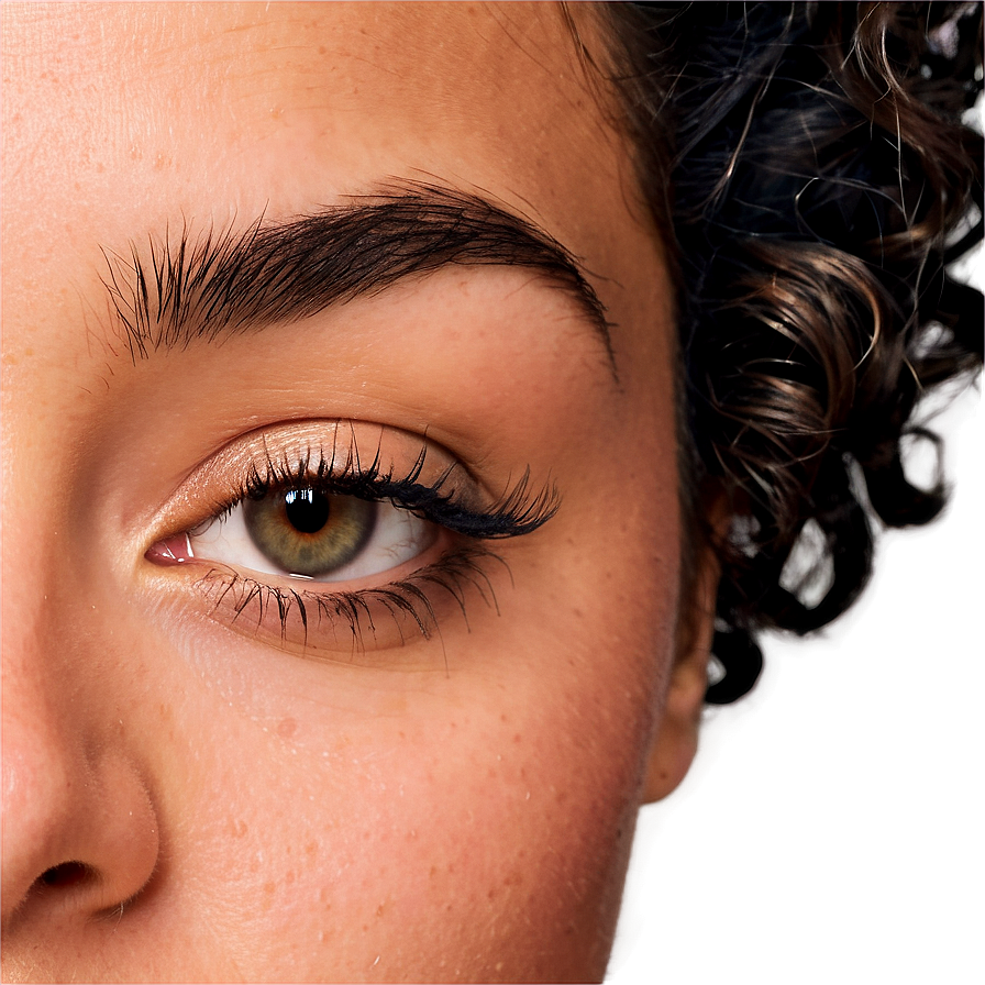 Curly Eyelash Extensions Png Chp34