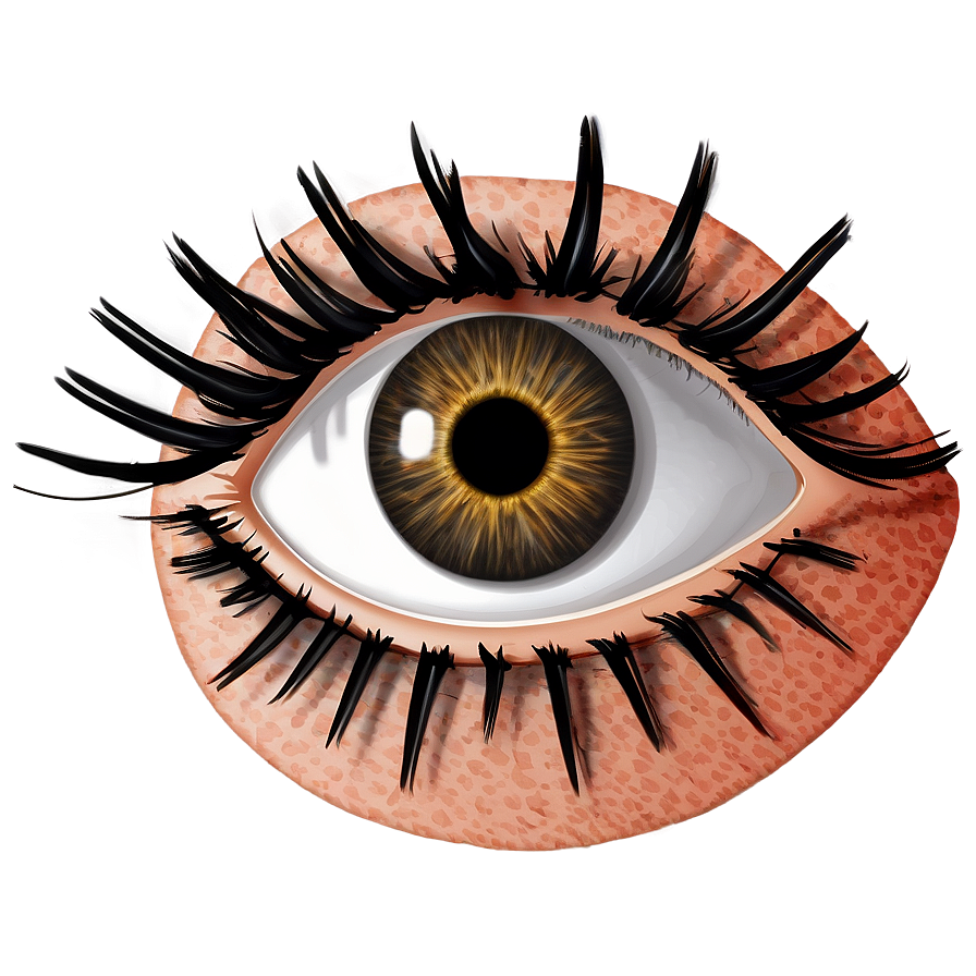 Curly Eyelash Png 5