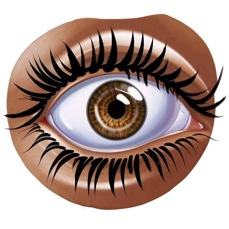 Curly Eyelashes Png 88