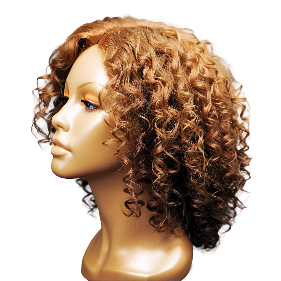 Curly Hair Wig Png 56