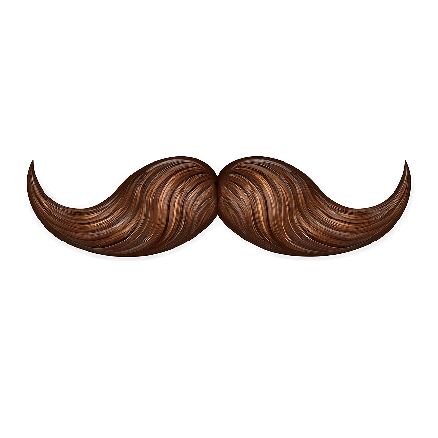 Curly Moustache Icon Png 05242024