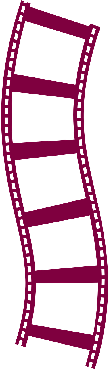 Curved Filmstrip Graphic