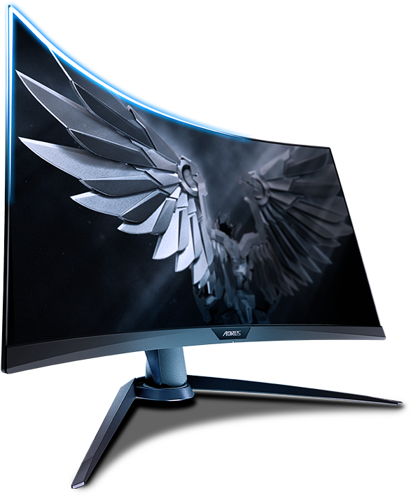 Curved Gaming Monitor Aorus Design