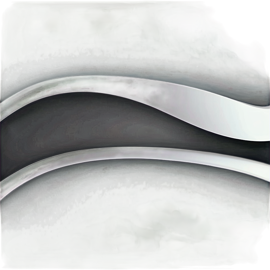 Curved White Lines Png 35