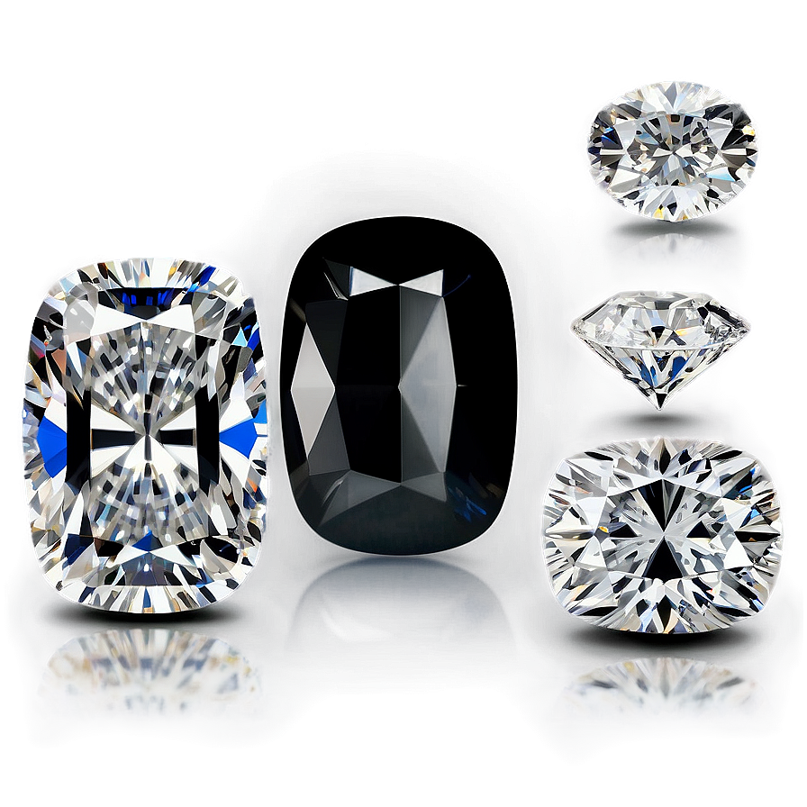 Cushion Cut Diamonds Png 25