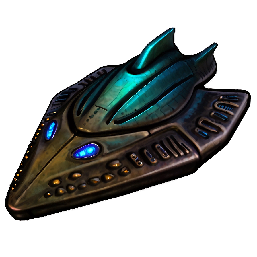 Custom Alien Spaceship Png 10