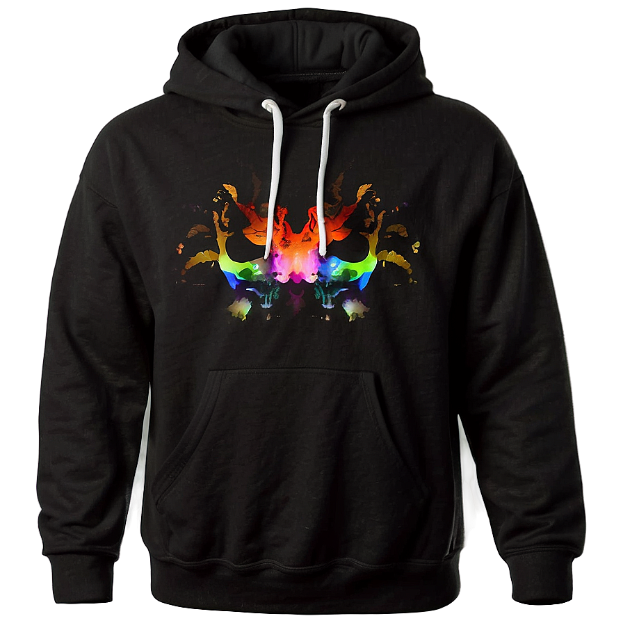 Custom Black Hoodie Png 05252024