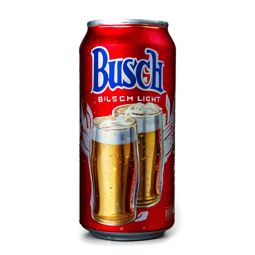 Custom Busch Light Can Png 06132024