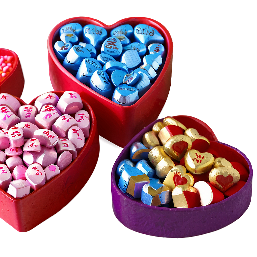 Custom Candy Hearts Png 06212024