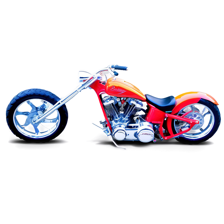 Custom Chopper Motorcycle Png 05212024