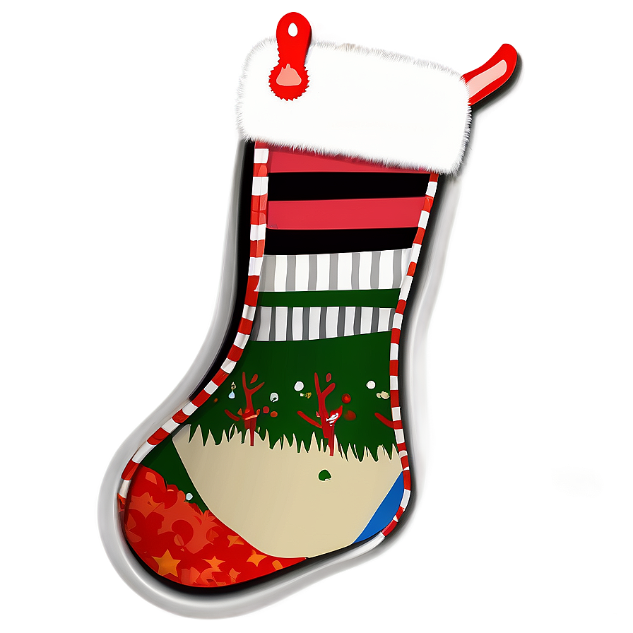 Custom Christmas Stocking Png 20