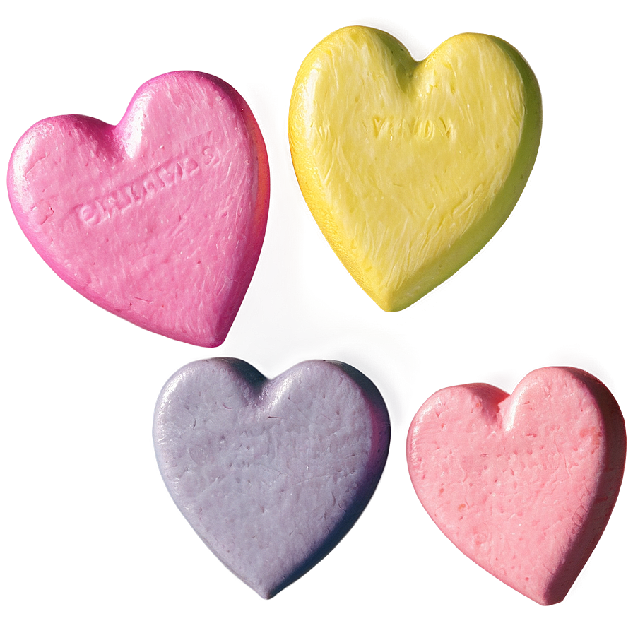 Custom Conversation Hearts Png Xja