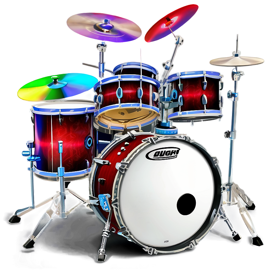 Custom Drum Set Png Uay