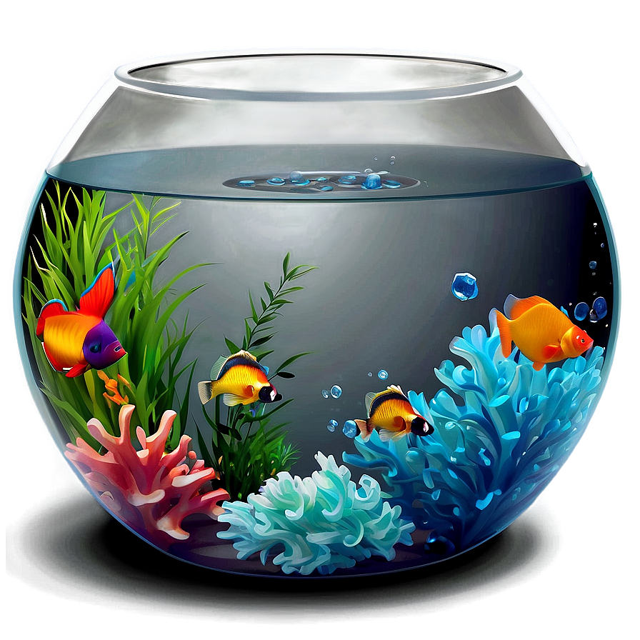 Custom Fishbowl Design Png 3