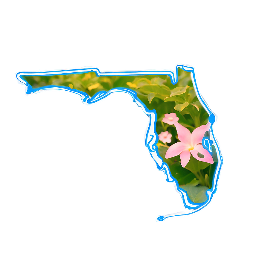 Custom Florida Shape Outline Png 06122024