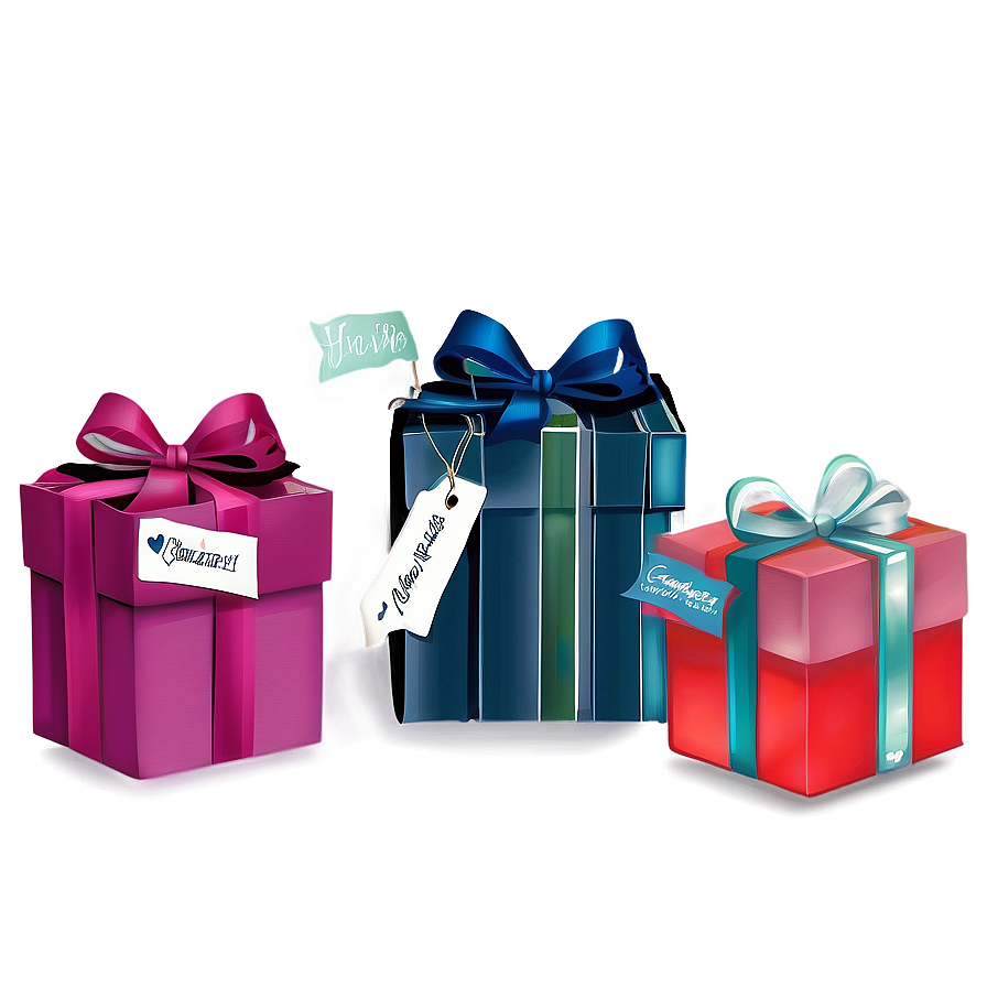 Custom Gift Box Png Vvj