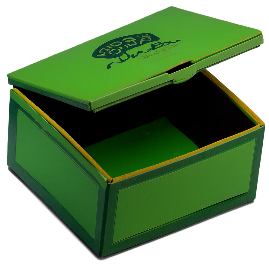 Custom Green Box Design Png Nir