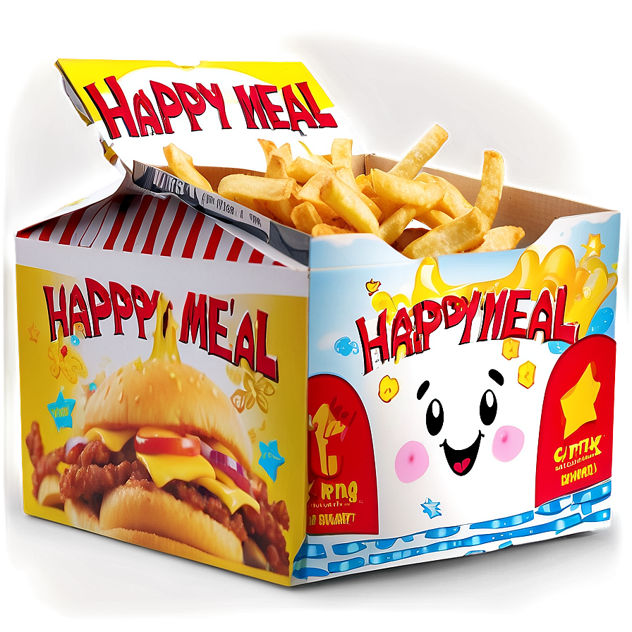 Custom Happy Meal Box Graphics Png 06212024