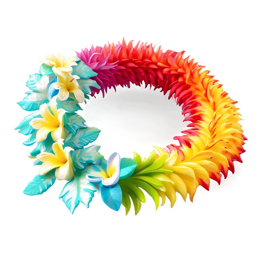 Custom Hawaiian Lei Png 18