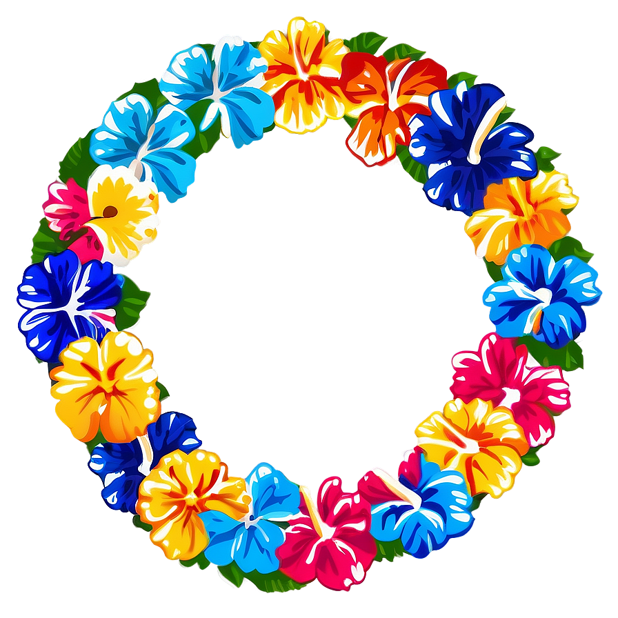 Custom Hawaiian Lei Png Ruj58