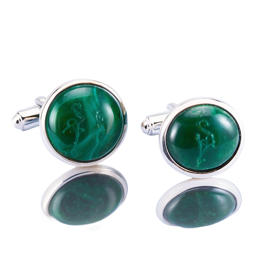 Custom Jade Cufflinks Png 91