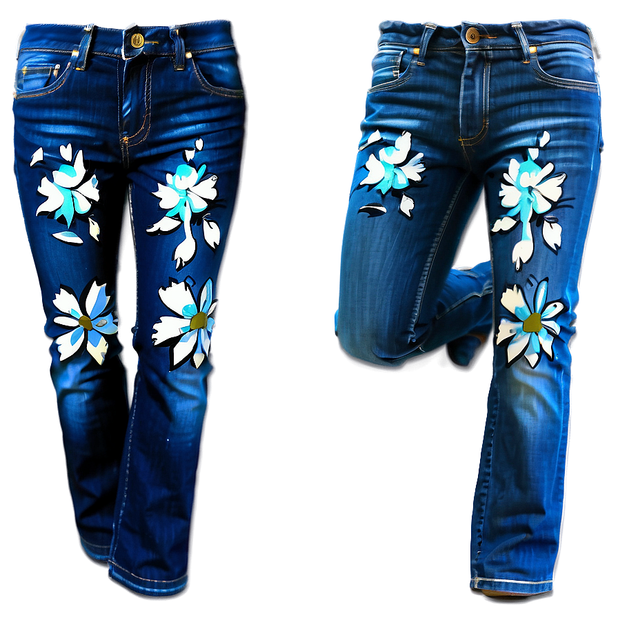 Custom Jean Design Png 06252024