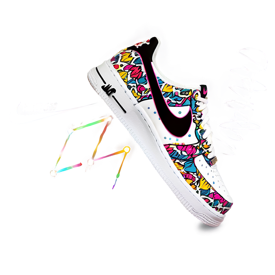 Custom Nike Air Force 1 Design Png 06262024