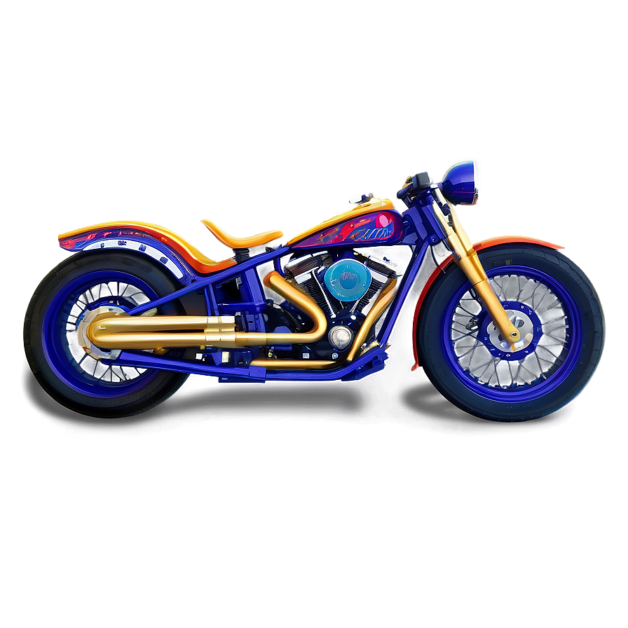 Custom Painted Harley Artwork Png Tci5