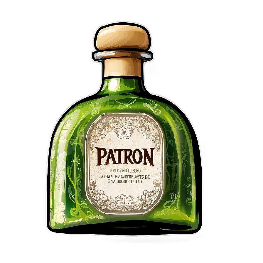 Custom Patron Bottle Artwork Png 06292024