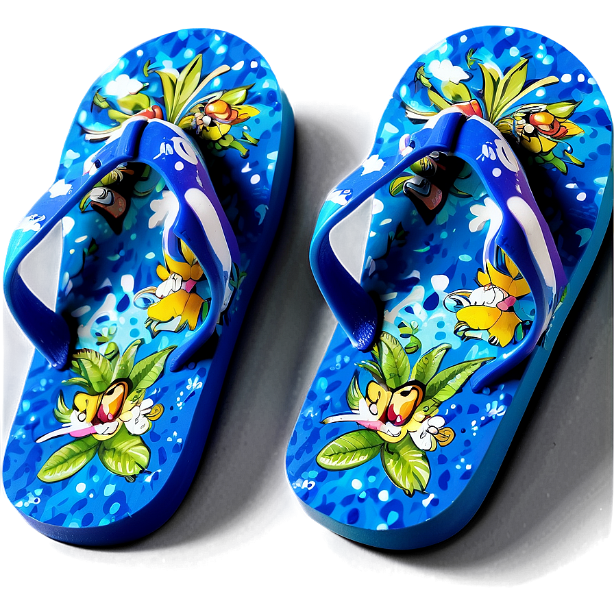 Custom Printed Flip Flop Png 06132024