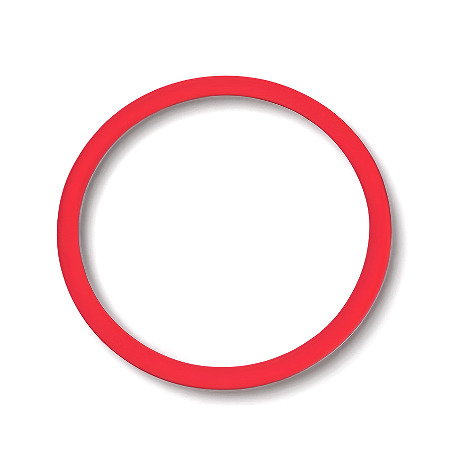 Custom Red Circle Design Png 04302024