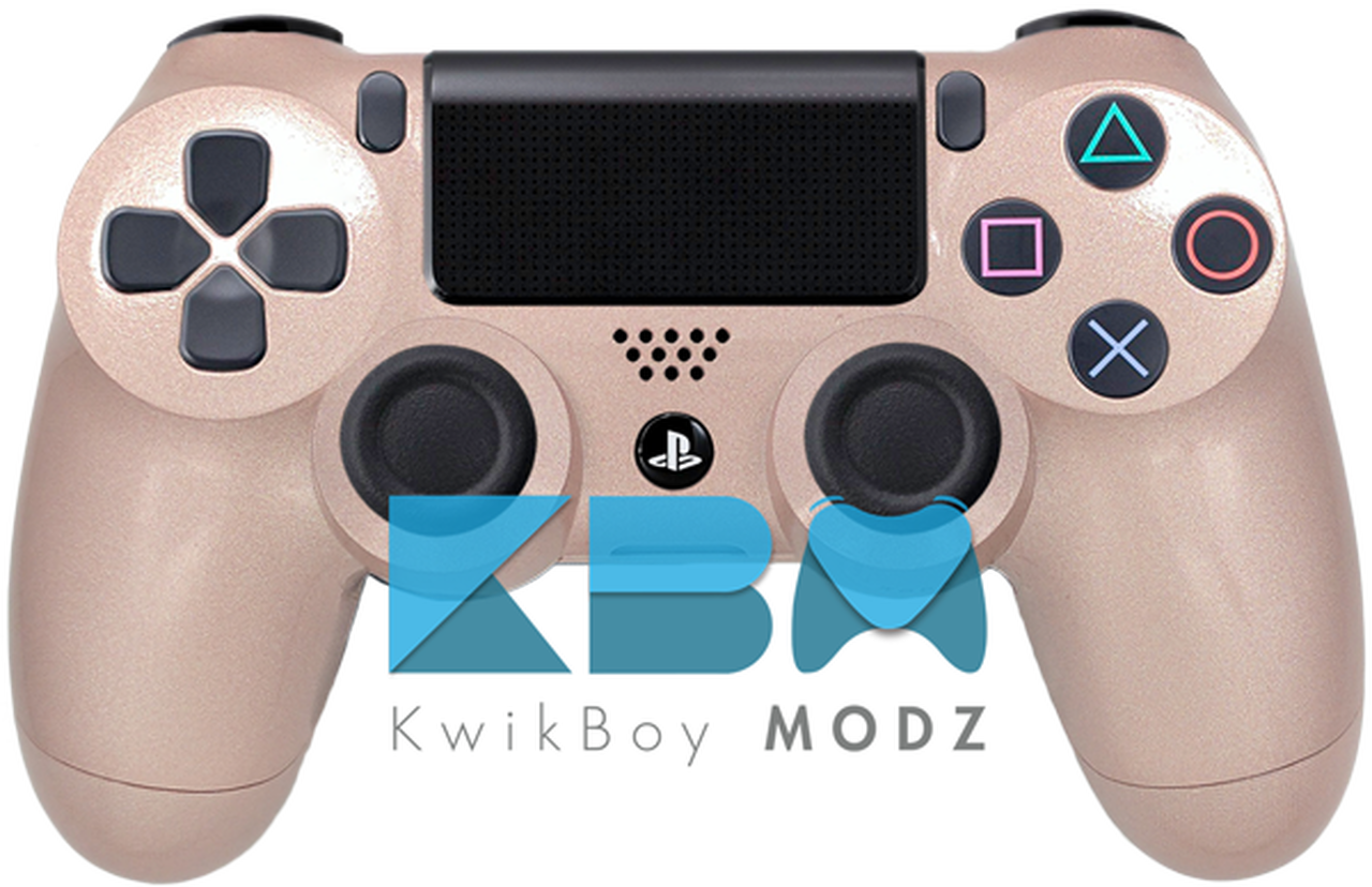 Custom Rose Gold P S4 Controller