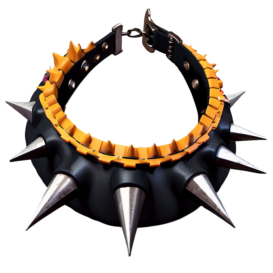 Custom Spiked Choker Creation Png Oom16