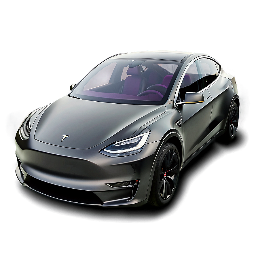 Custom Wrapped Tesla Model Y Png 48