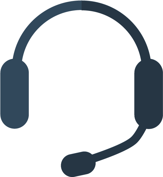 Customer Support Headset Icon