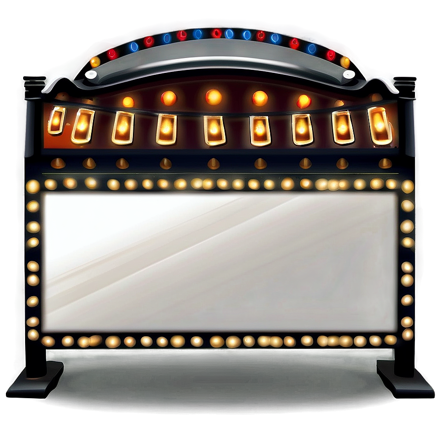 Customizable Blank Marquee Png Dml85