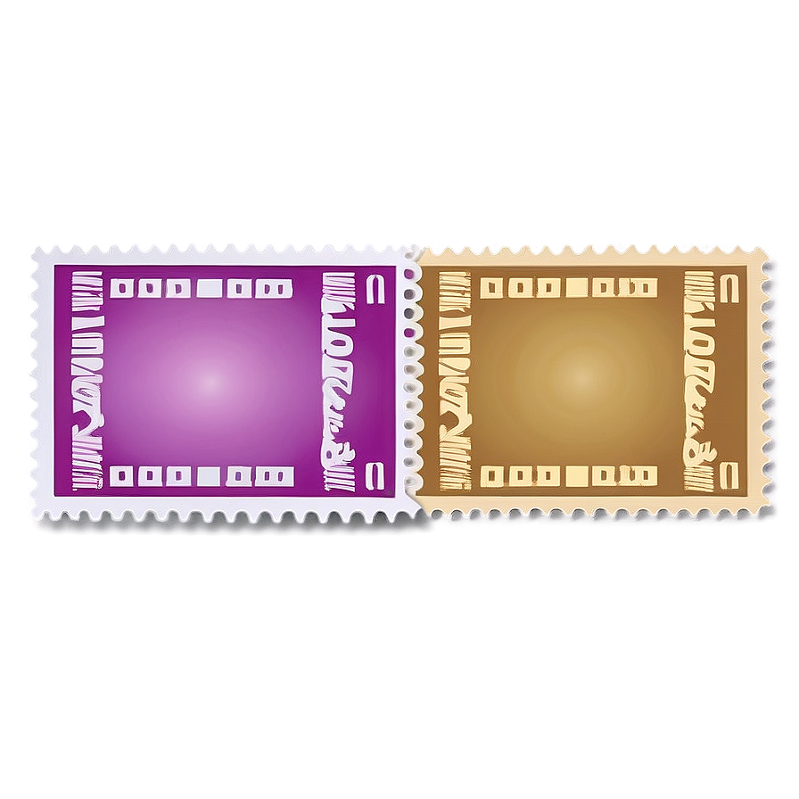 Customizable Blank Postage Stamp Png Cqm