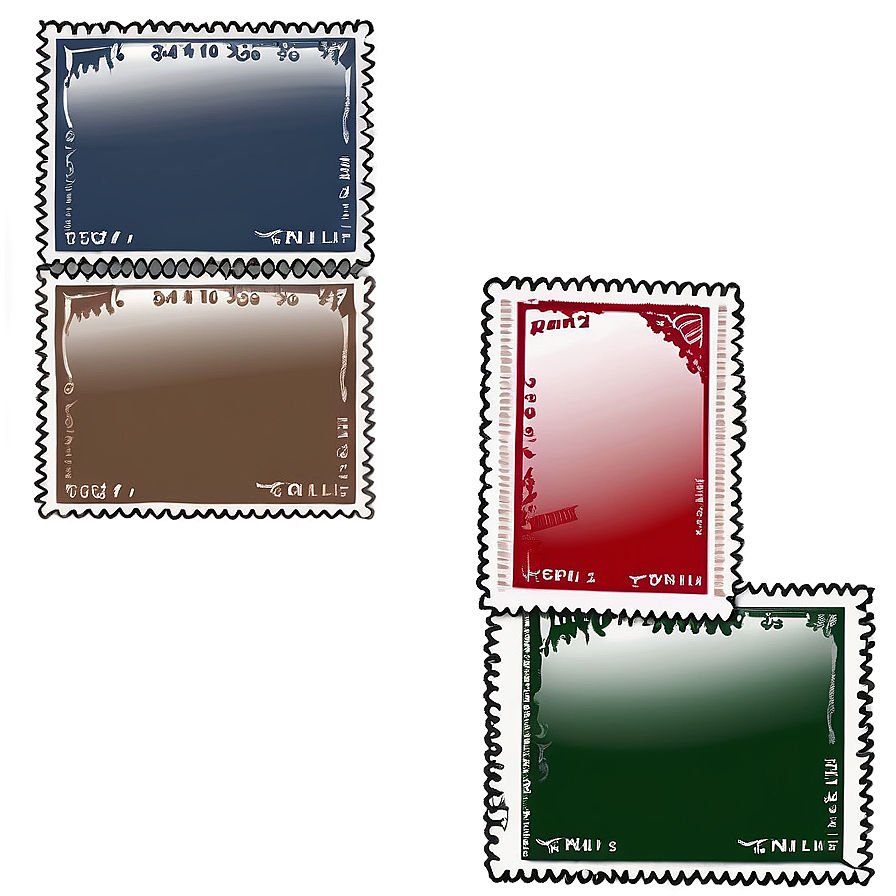 Customizable Blank Postage Stamp Png Igh