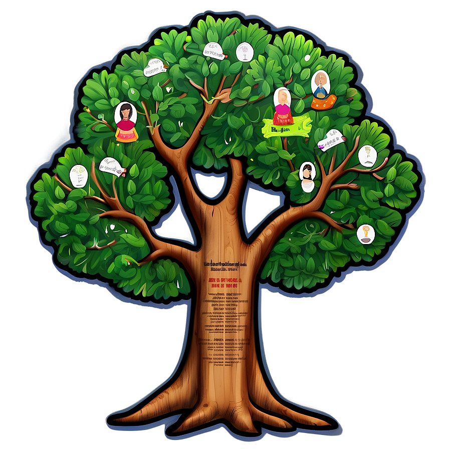 Customizable Family Reunion Tree Png 06212024