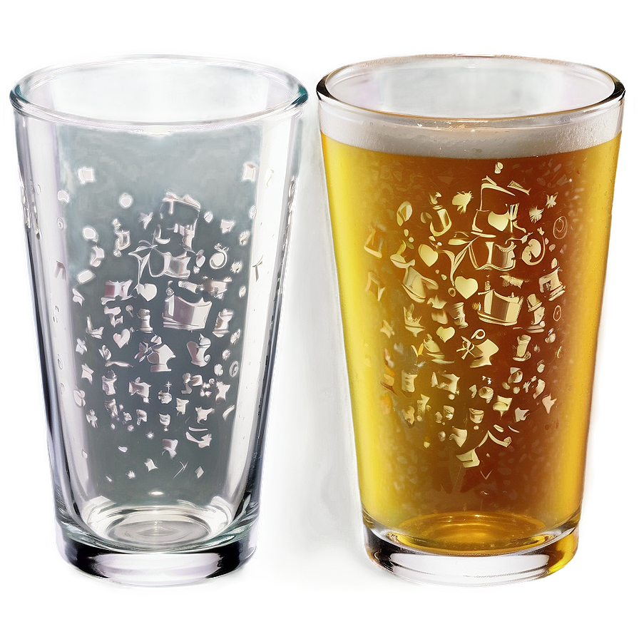 Customizable Pint Glass Artwork Png 06282024