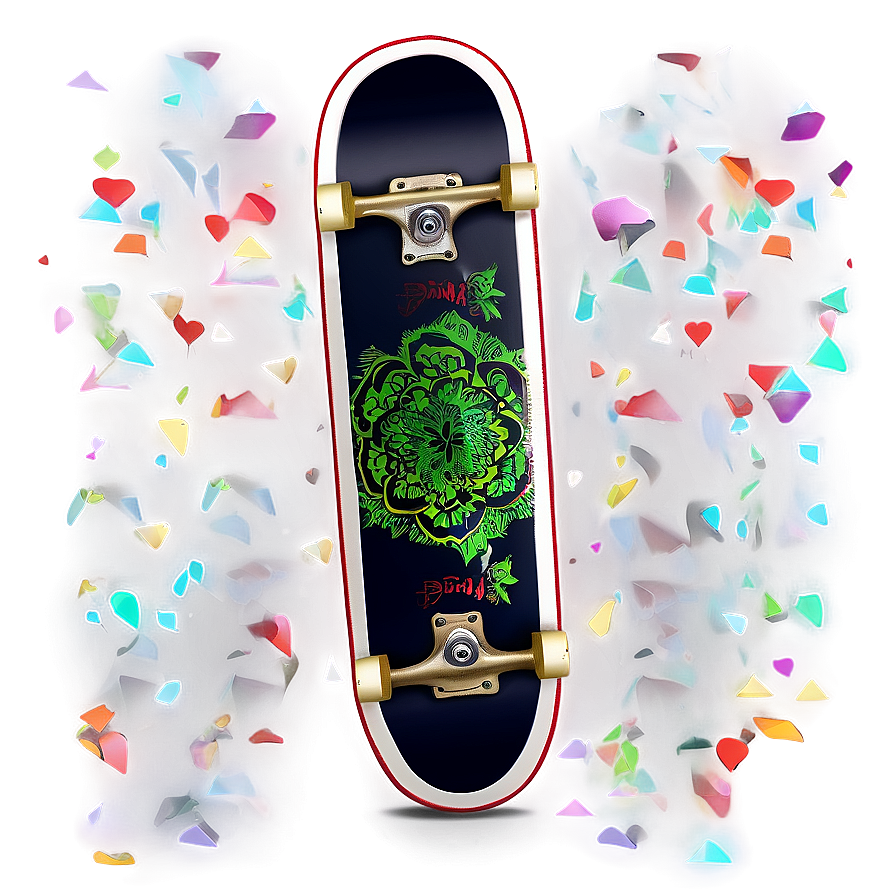 Customizable Skateboard Deck Png 06282024