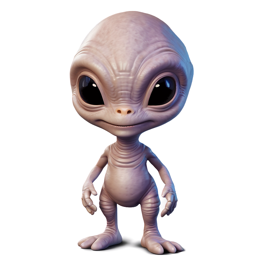 Cute Alien Character Png 32