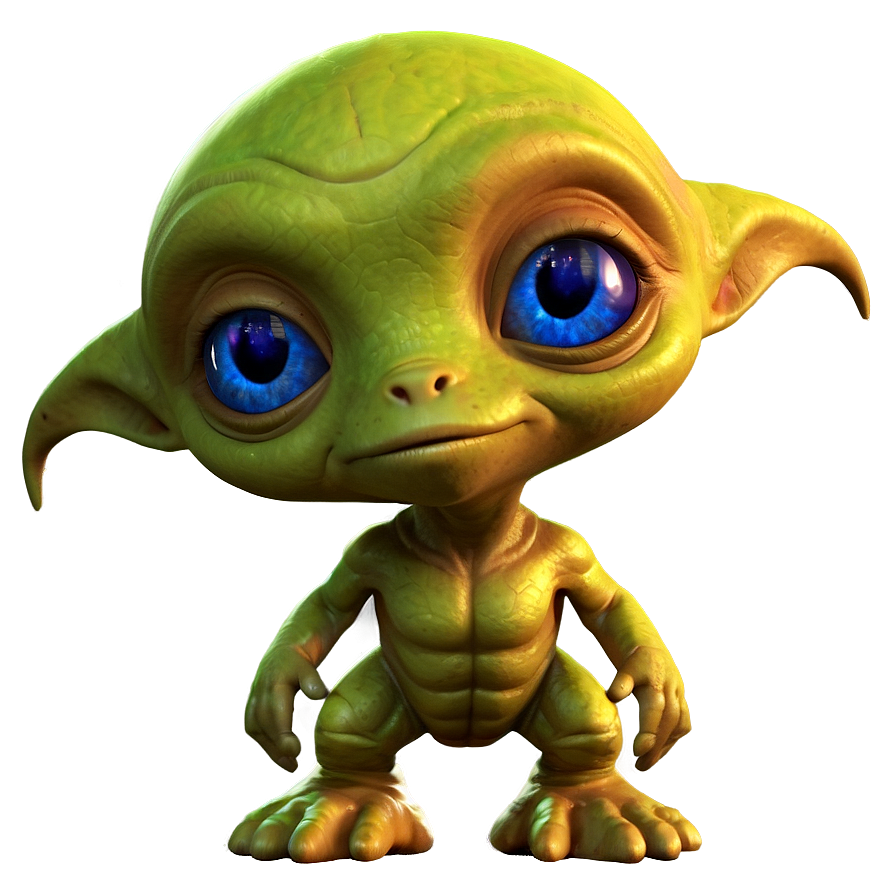 Cute Alien Character Png 58