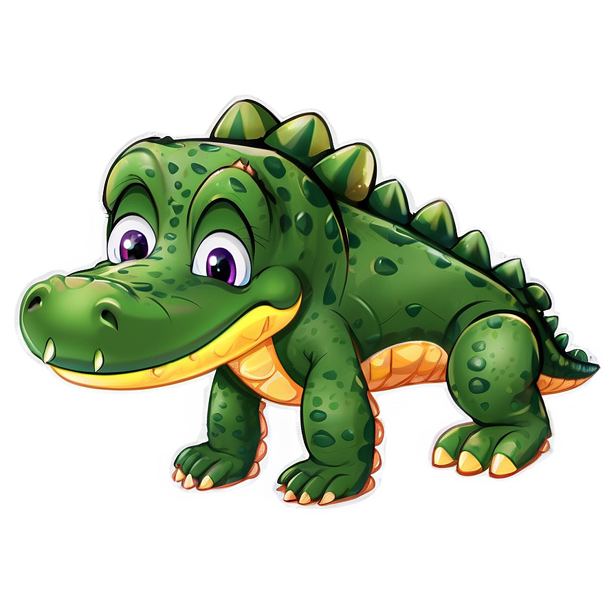 Cute Alligator Character Png Ufu