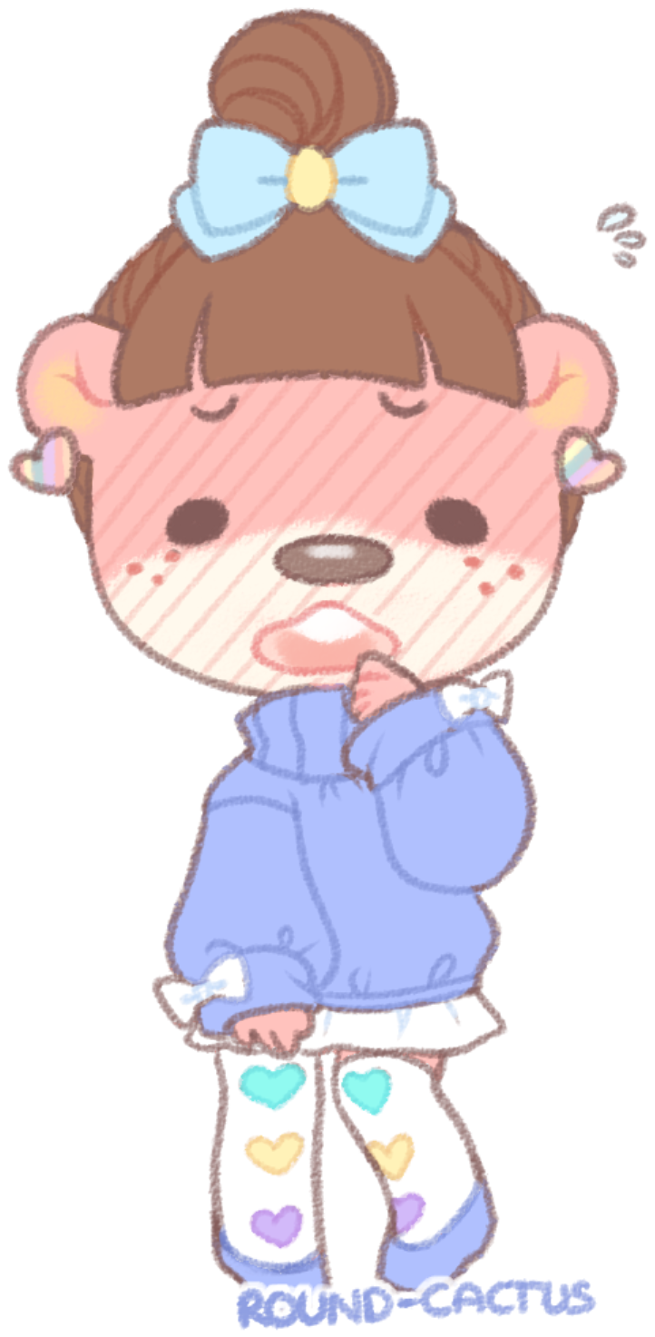 Cute_ Animal_ Crossing_ Character_ Art