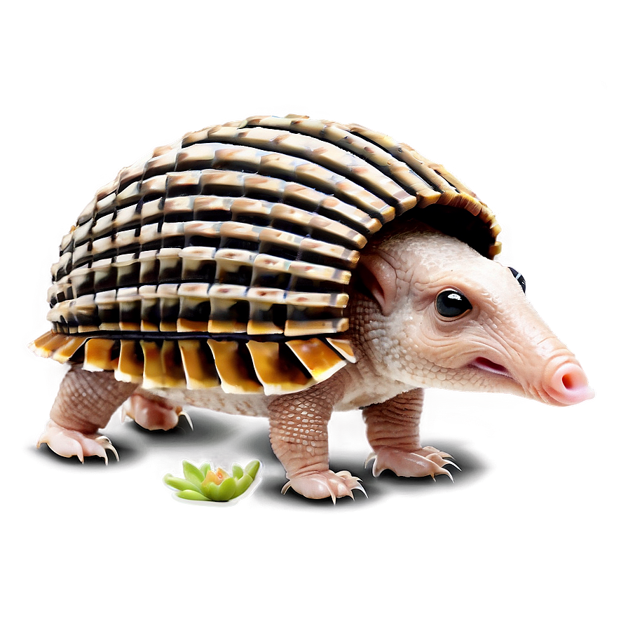 Cute Baby Armadillo Png 06122024