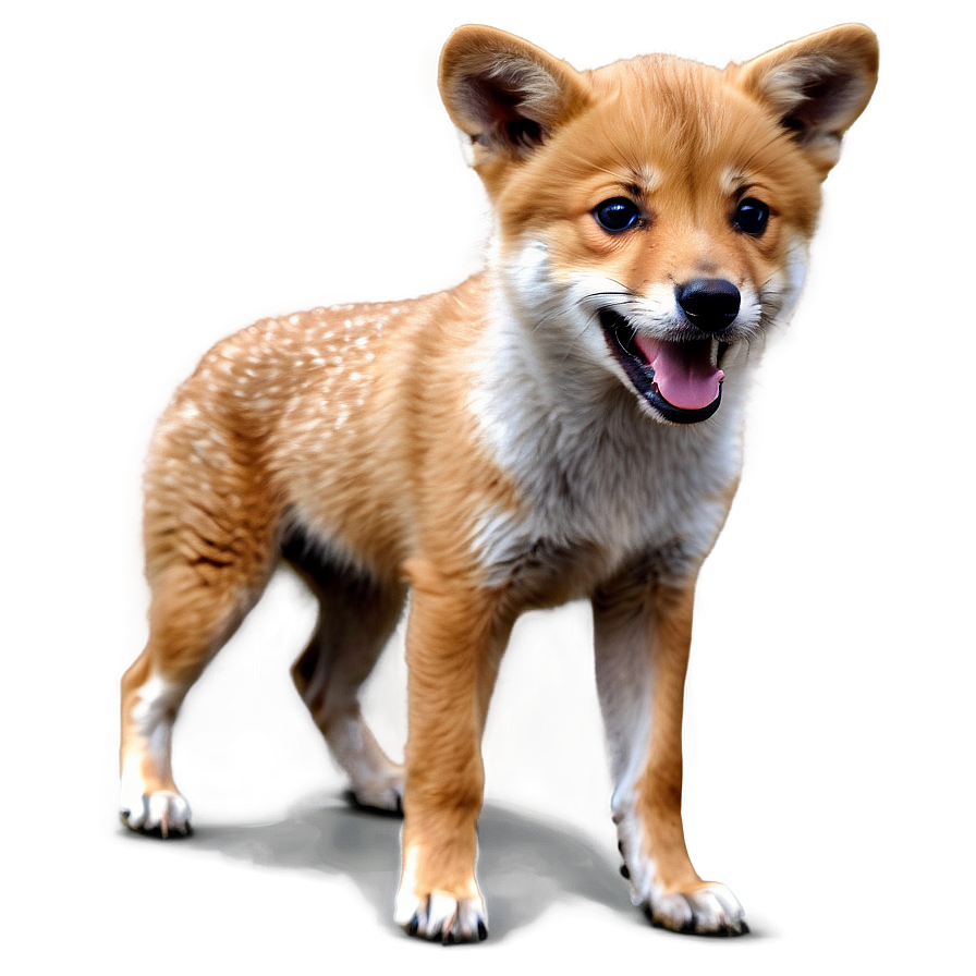 Cute Baby Dingo Png 10