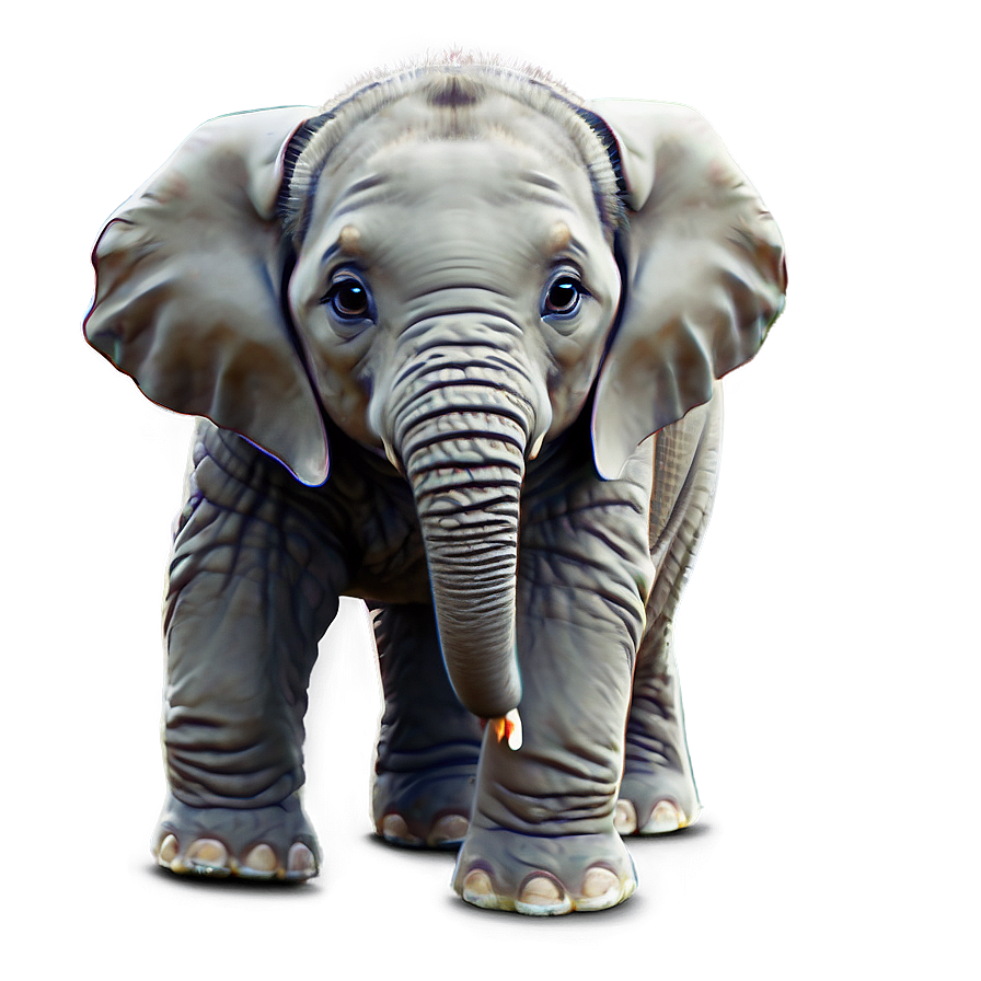 Cute Baby Elephant Illustration Png Epg27