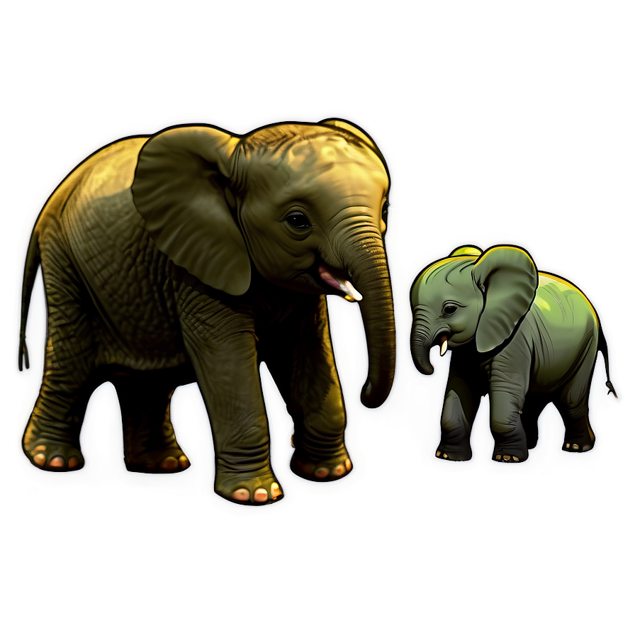 Cute Baby Elephant Png Brl