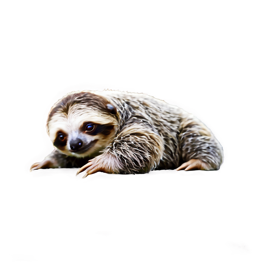 Cute Baby Sloth Png 3